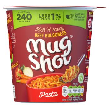 Mug Shot Beef Bolognese Pasta 68g