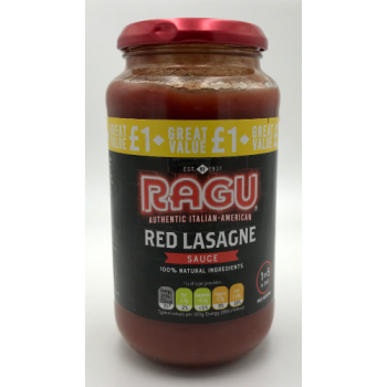 Ragu Authentic Red Lasagne Sauce 