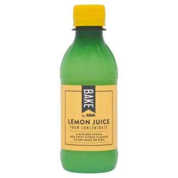 BAKE by ASDA Lemon Juice from Concentrate 250ml