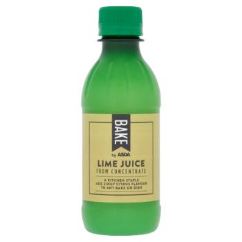 BAKE by ASDA Lime Juice from Concentrate 250ml