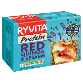 Ryvita Protein Red Quinoa & Sesame Crunchy Rye Crispbreads 200g