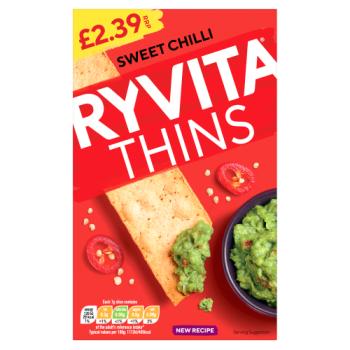Ryvita Thins Sweet Chilli 125g