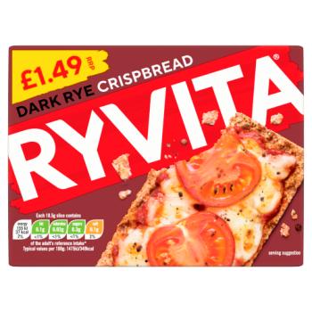 Ryvita Dark Rye Crispbread 200g