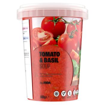 Asda Tomato & Basil Soup 600g