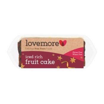 Lovemore Iced Rich Fruit Cake Slab