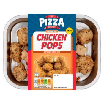 The Pizza Company Takeaway Side Chicken Pops 128g