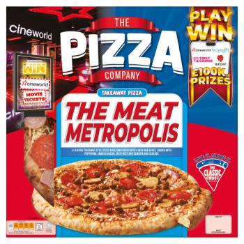 The Pizza Company Takeaway Pizza The Meat Metropolis 497g
