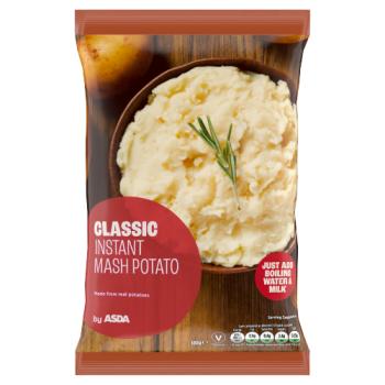 Asda Classic Instant Mash Potato 180g