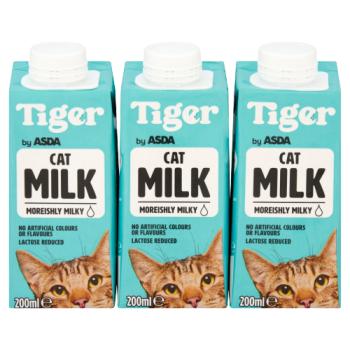 ASDA Tiger Cat Milk 200ml