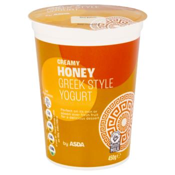 Asda Creamy Honey Greek Style Yogurt 450g