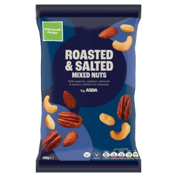 Asda Roasted & Salted Mixed Nuts 200g