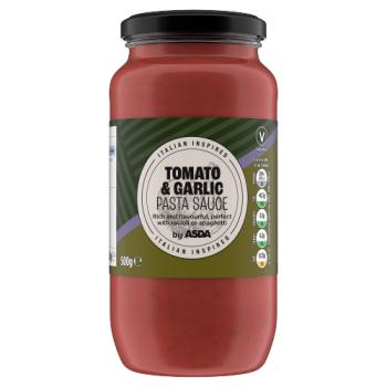 Asda Tomato & Garlic Pasta Sauce 500g