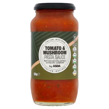Asda Tomato & Mushroom Pasta Sauce 500g