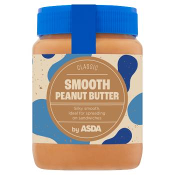 Asda Classic Smooth Peanut Butter 340g