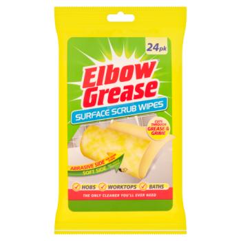 Elbow Grease 24 Surface Scrub Wipes