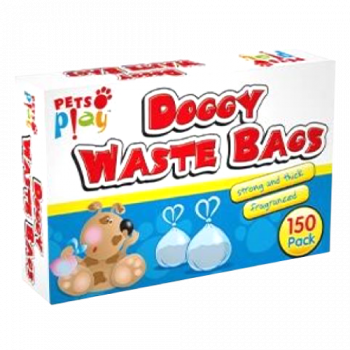 Pets Play Doggy Waste Bags 150pk 