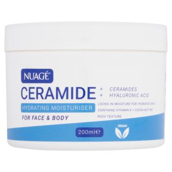 Nuagé Ceramide Hydrating Moisturiser for Face & Body 200ml