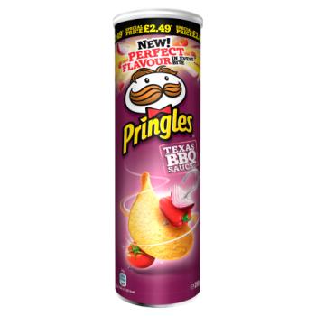 Pringles Texas Bbq Sauce Crisps 200g