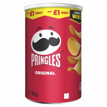 Pringles Original Crisps Can 70g