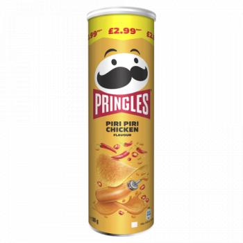 Pringles Piri Piri Chicken Flavour Crisps Can 180g