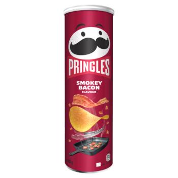 Pringles Smokey Bacon Flavour 185g