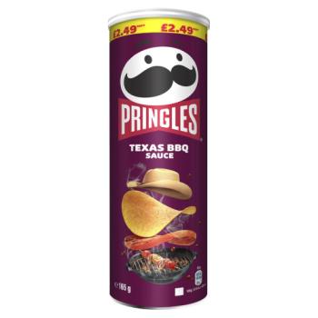 Pringles Texas BBQ Sauce Crisps 165g