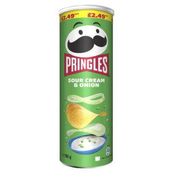 Pringles Sour Cream & Onion Crisps 165g - From Phoenix Stores Nanpean ...