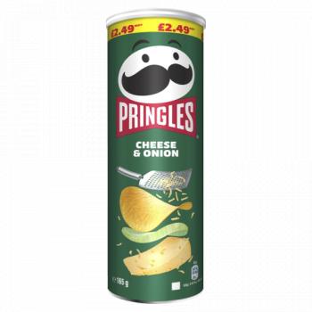 Pringles Cheese & Onion Crisps 165g