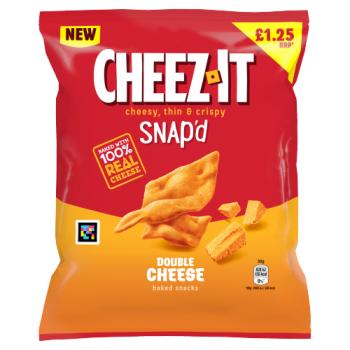 Cheez-It Snap'd Double Cheese Baked Snacks 65g