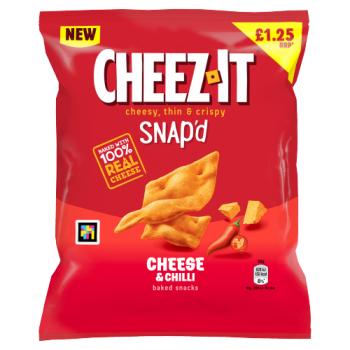 Cheez-It Snap'd Cheese & Chilli Baked Snacks 65g