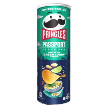 Pringles Limited Edition Passport Flavours Thai Style Green Curry Flavour 165g