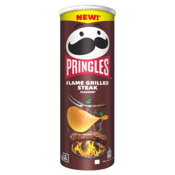 Pringles Flame Grilled Steak Flavour 165g
