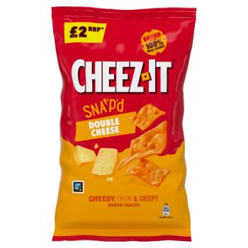 Cheez-It Snap'd Double Cheese Baked Snacks 4 x 30 (120g)