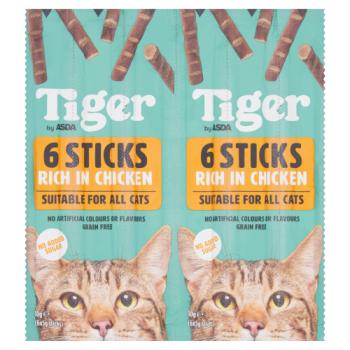 Asda Tiger Sticks 6 x 5g (30g)
