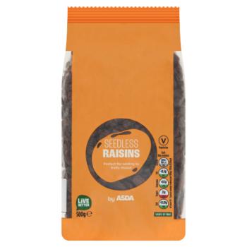 Asda Seedless Raisins 500g