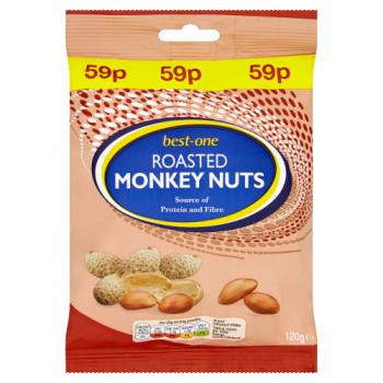 Best-One Roasted Monkey Nuts 120g