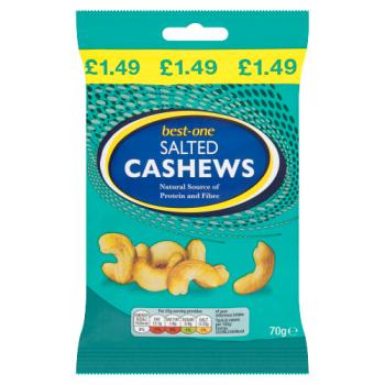 Best-One Salted Cashews 70g