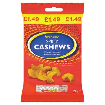 Best-One Spicy Cashews 70g