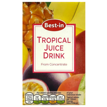 Best-In Tropical Juice Drink 250ml 