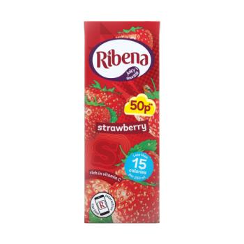 Ribena Strawberry 250ml 50p Pmp