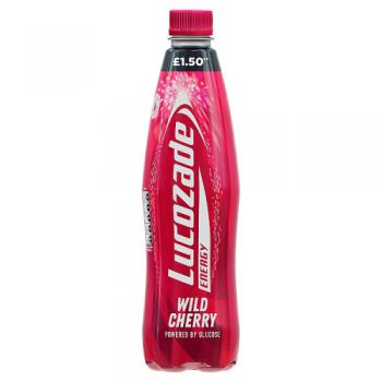 Lucozade Energy Cherry 1L PMP £1.50 
