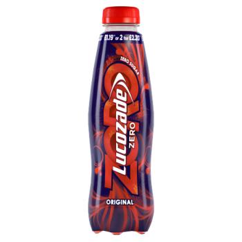 Lucozade Zero Original 380ml PMP £1.19 or 2 for £2.20