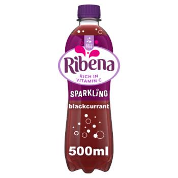 Ribena Sparkling Drink Blackcurrant 500ml