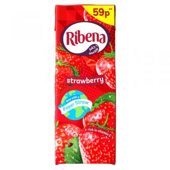 Ribena Strawberry 250ml 59p PMP