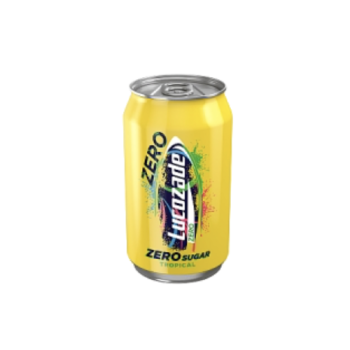 Lucozade Zero Tropical 330ml PM 65p 