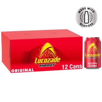 Lucozade Energy Drink Original 12 x 330ml