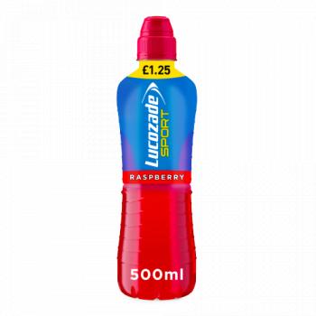 Lucozade Sport Drink Raspberry 500ml PMP £1.25