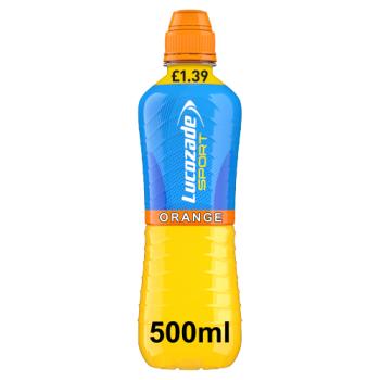 Lucozade Sport Drink Orange 500ml PMP £1.39