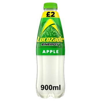 Lucozade Energy Drink Apple Blast 900ml PMP £2