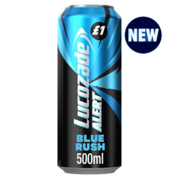 Lucozade Alert Energy Drink Blue Rush 500ml PMP £1